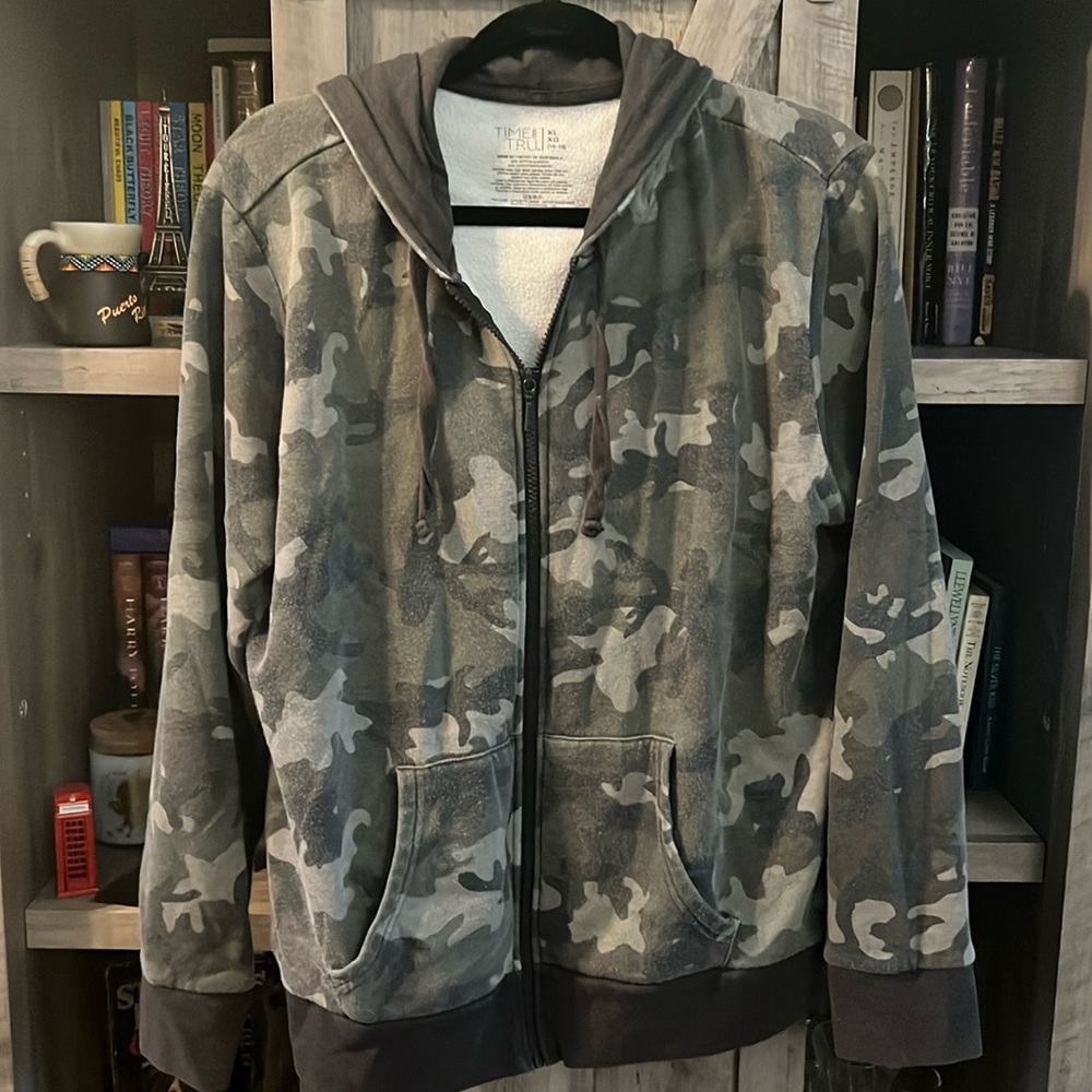 Camo Zip Up